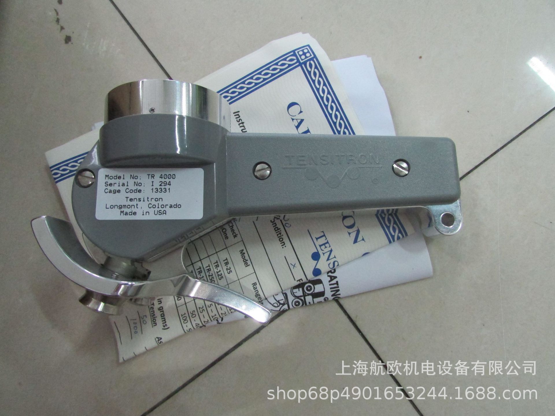 TENSITRON张力计TR-4000