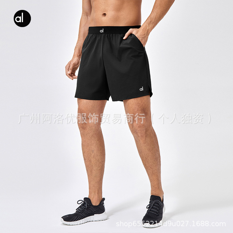 Alo Men's Summer Fitness Shorts Nylon Breathable Quick-Drying Running Training Pants Loose Sports Casual Shorts Alo Men's Summer Fitness Shorts Nylon Breathable Quick-Drying Running Training Pants Loose Sports Casual Shorts