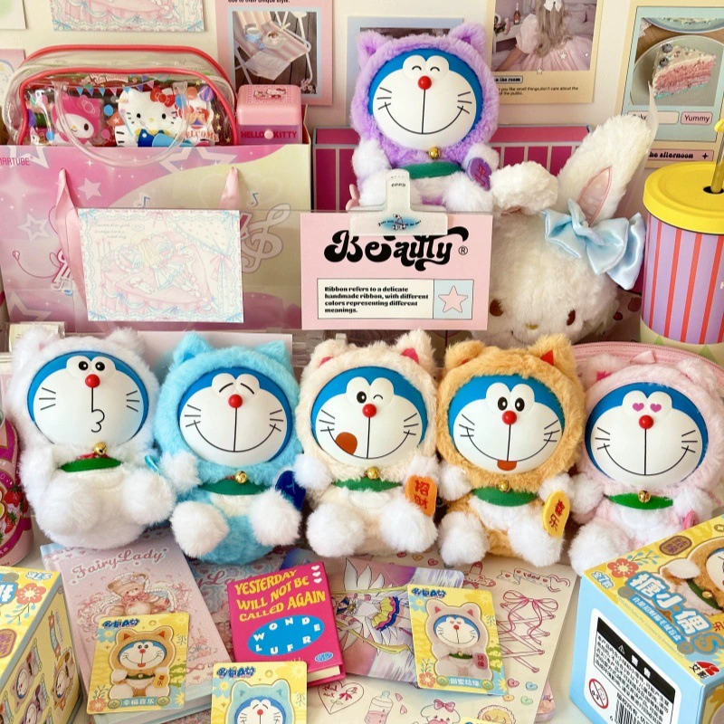 Новый продукт умная марионетка Doraemon vol.1 Желая, чтобы кошка плюшевая слепая коробка