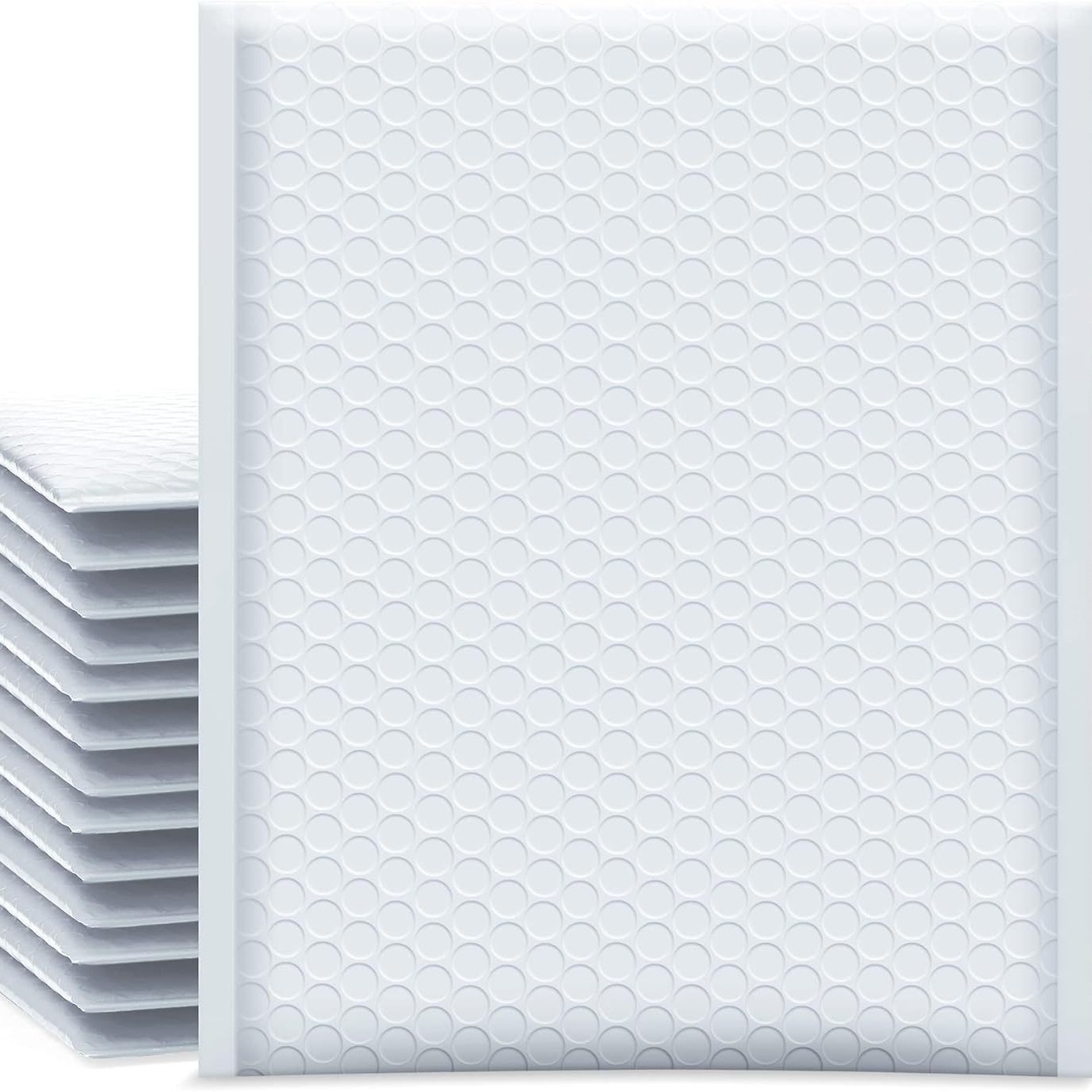 共挤膜气泡袋白色聚乙烯填充信封小型商务邮寄自封胶防水精品运输