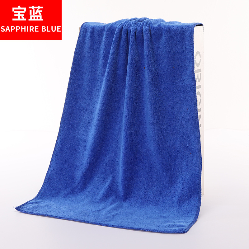 Towel wholesale 30*70 quick-drying salon towel thickened absorbent cleaning cloth car wash towel logo