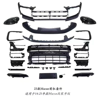 Suitable for Macan 95B.1/2 Upgrade Big Surrounded - front-bumper-kit-including-headlights