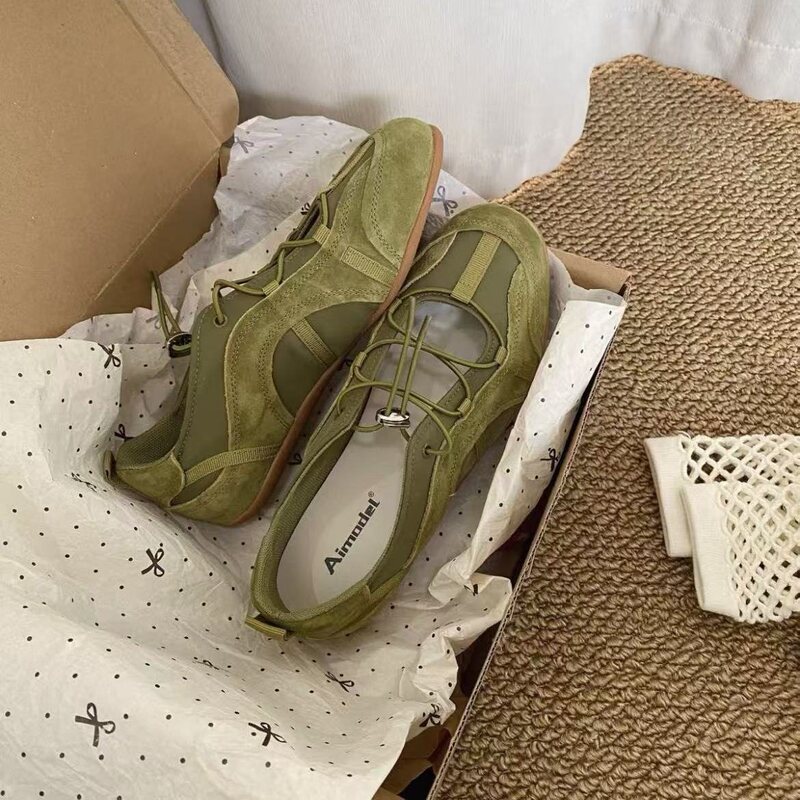 Retro Style Lace-Up Mary Jane Shoes for Women, Round Toe, Casual Shoes with Hidden Height Increase, Ballet Shoes, Commuter Shoes for Women, Casual Style Retro Style Lace-Up Mary Jane Shoes for Women, Round Toe, Casual Shoes with Hidden Height Increase, Ballet Shoes, Commuter Shoes for Women, Casual Style