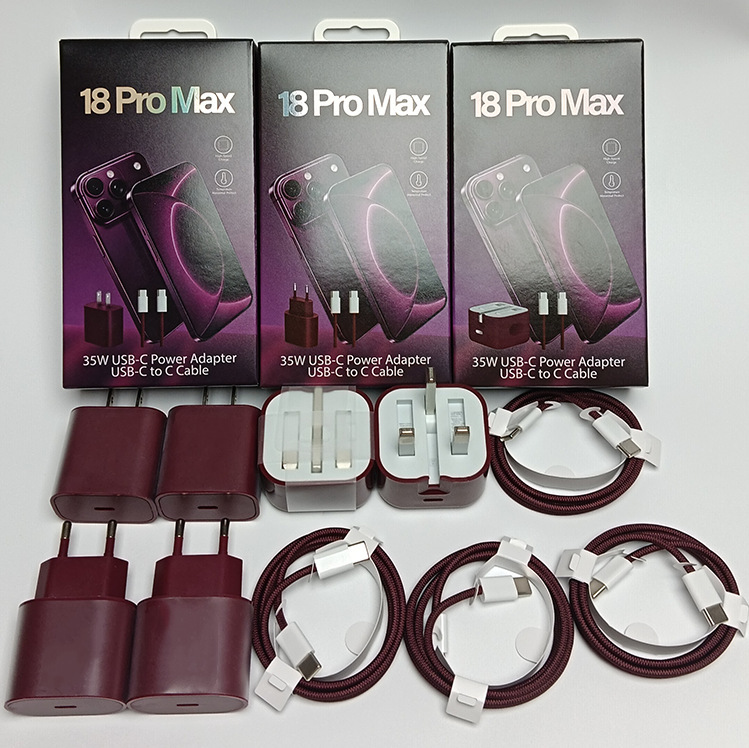 C581 Is Suitable for Apple 18 Charger Set, Burgundy Red 60W Fully Compatible Fast Charging Braided Data Cable C581 Is Suitable for Apple 18 Charger Set, Burgundy Red 60W Fully Compatible Fast Charging Braided Data Cable
