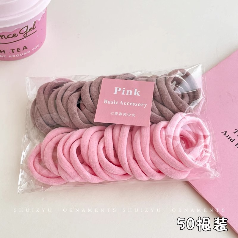 Ligas Elásticas Desechables para Cabello de TPR, Alta Elasticidad, para Niños y Mujeres