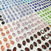 Дан-форма K9 Diamond маникюр с острым дном бриллиант цветной стеклянный бриллиант diy ювелирные аксессуары для ногтей бриллиантовый материал оптовая продажа