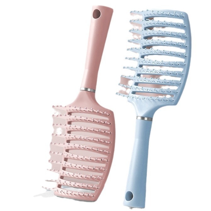 Household ribs ladies fluffy hair styling combing long hair curls, hair, massage curved big curved hair comb 5