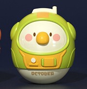 Children's tumbler toy large biteable baby baby educational early education tumbler toy wholesale