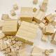 Square small wooden block DIY material pine 1 2 3 4 5 6 7 8cm children's toy size building blocks