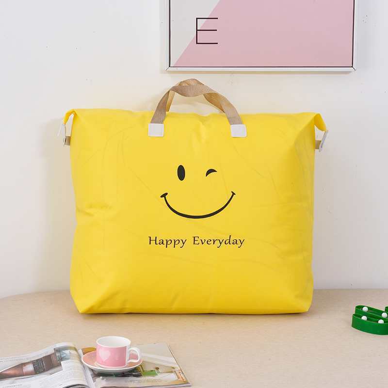 Oferta especial bolsa de almacenamiento de edredón de Kindergarten bolsa de edredón bolsa de organización de tela no tejida bolsa de edredón de Estudiante