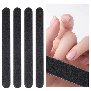 Manzilin Nail Tool Nail Rubbing Strip Wood Chip Polishing Strip Black Polishing Nail File Hand Trimmer