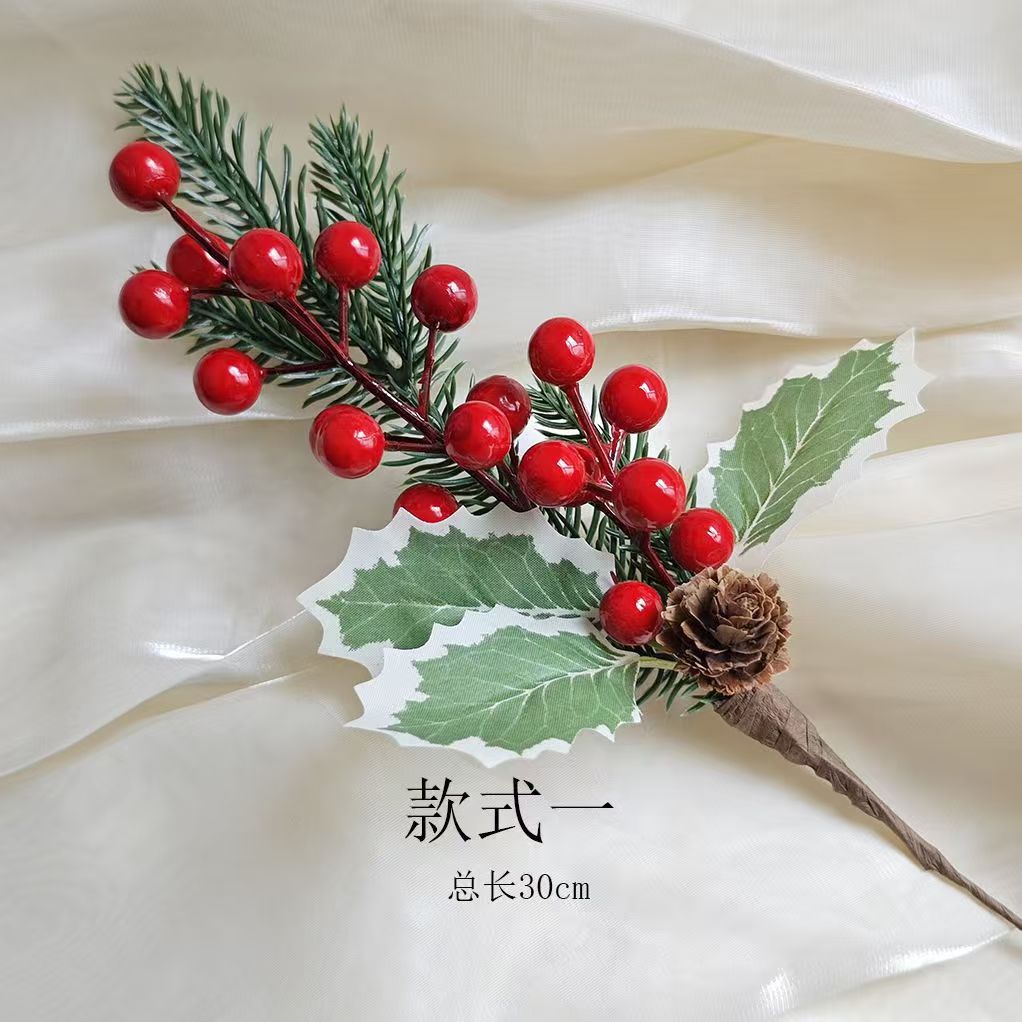 크리스마스 꽃 지점 스타일 22