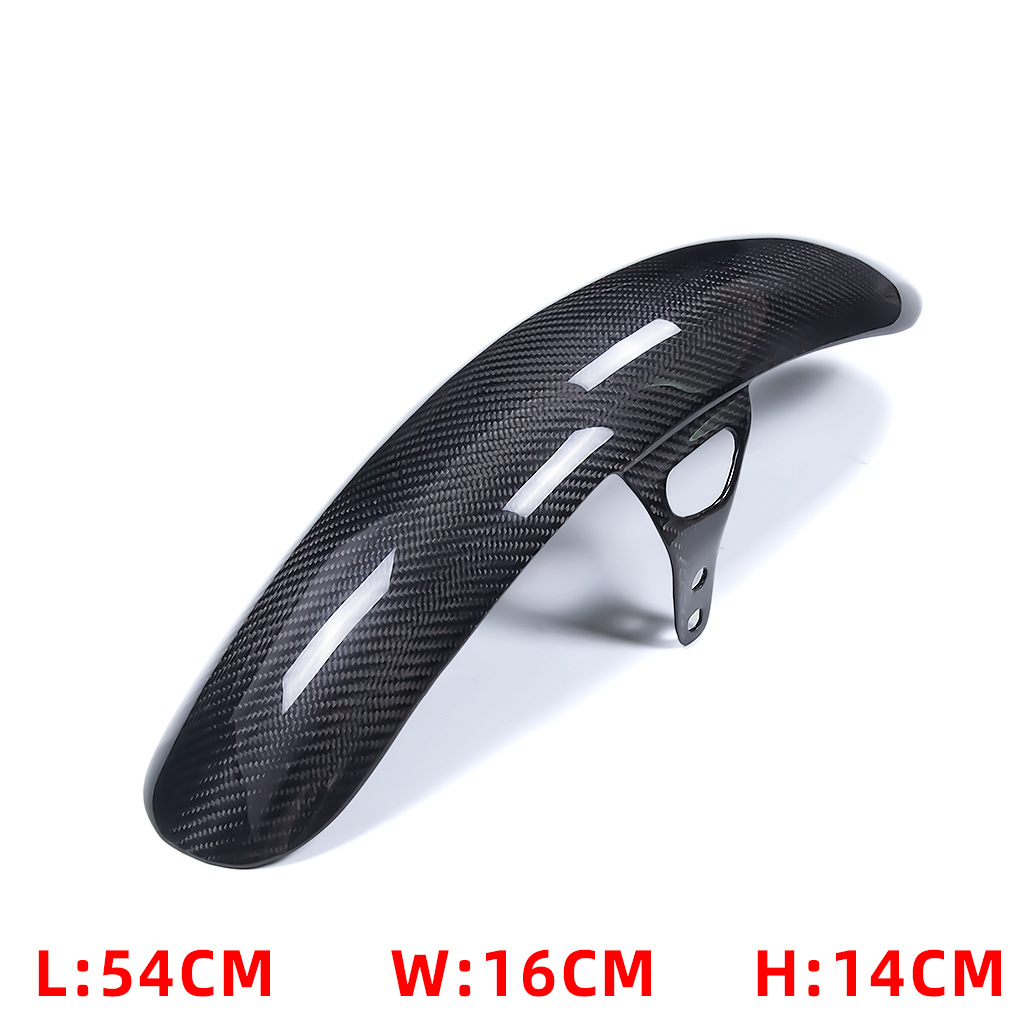 Applicable to Harley-Davidson Street Fighter 107 114 Station Wagon Modified Carbon Fiber Front Mud Tile Soil Removal Plate Shell