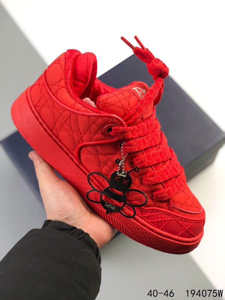 Diao B9S Skate Sneakers, loafers, leather, round-toe, thick-soled, lace-up, low-top men's skate shoes