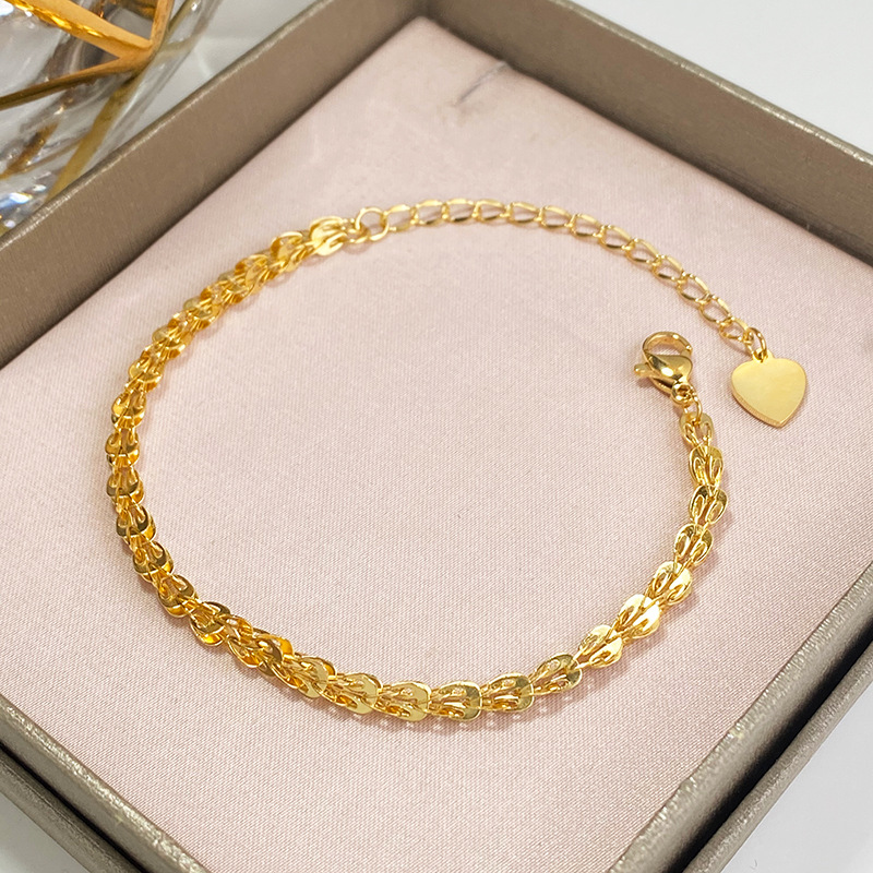 Elegant trend fashionable bracelet stainless steel