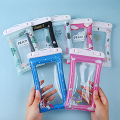 Floating airbag inflatable mobile phone waterproof bag touch screen swimming transparent waterproof mobile phone bag mobile phone waterproof case