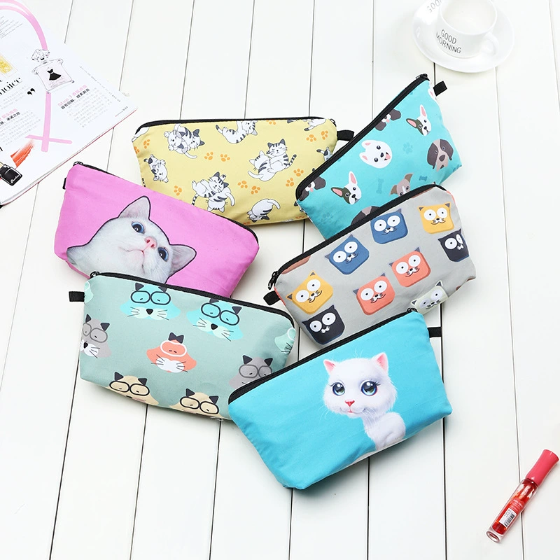 Стильная мультяшная косметичка, organizer bag, кошелек, (Cross-border торговля)
