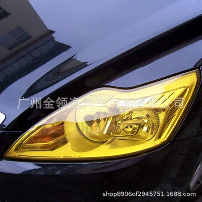 matte blackened tail lights fog — Car headlight protective film