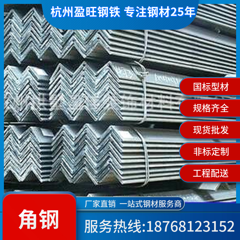 【厂家直销】杭州批发2.5#角钢  角铁25*25   非标 规格齐全