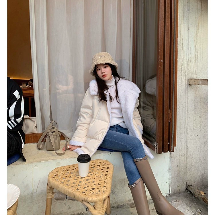 Metal winter universal high boots for leisure