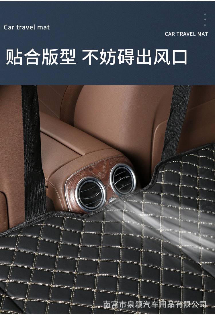 Inflatable-Free Foldable Car Mattress Rear Seat Cushion Car Universal Car Seat Cushion Chair Modified Bed Sleeping Rest Car Bed