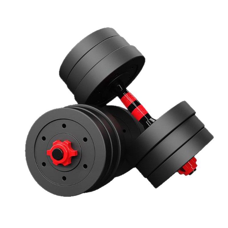 Dumbbell hombre acondicionamiento físico equipo doméstico de entrenamiento muscular de brazo ajustable combinación de dumbbell para estudiantes de ejercicio