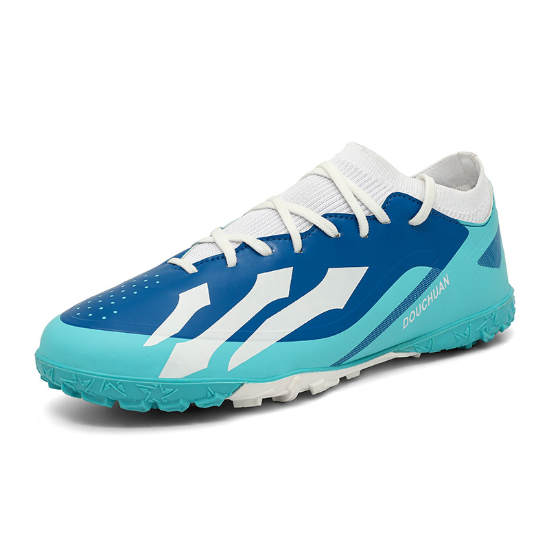 Transfronterizos nuevos TF zapatos de fútbol de clavos varones adultos AG zapatos de entrenamiento deportivo zapatos deportivos juveniles al por mayor