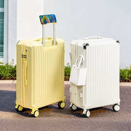批发20寸登机箱男女旅行密码箱子学生行李箱轻音万向轮24寸拉杆箱