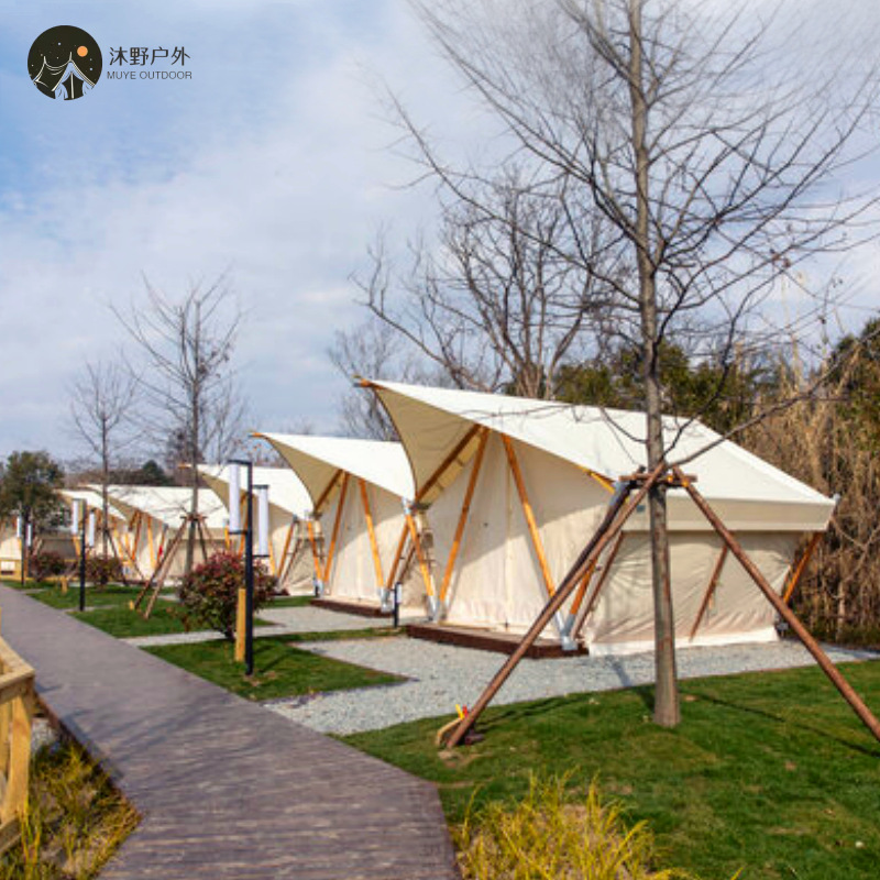 Muye camping base al aire libre escénico hotel de lujo tiendas de acomodación residencial de lujo pequeño campamento nómada