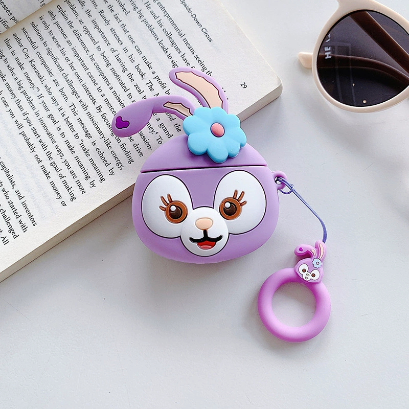 Apple, wireless headphones, compatible silicone cartoon cute protective case, bluetooth, pro2