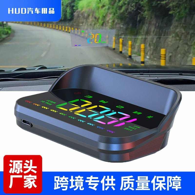 Автомобильный GPS-дисплей для автомобильного универсального спутника Beidou для измерения скорости многофункциональный HUD подвесный проектор M23