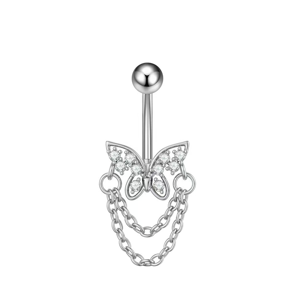 Labret piercing jewelry detail image
