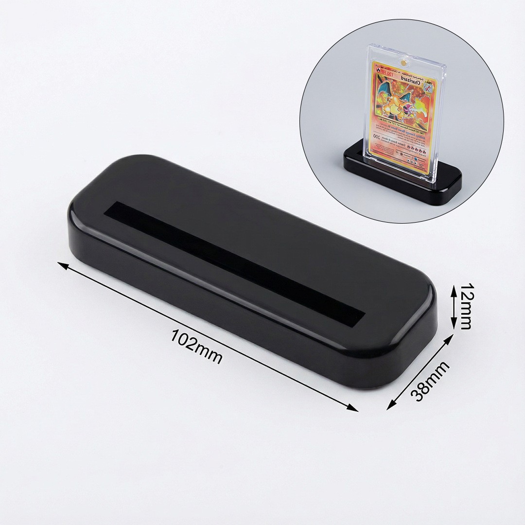 Tapón magnético 35PT tarjeta de estrella ladrillo de tarjeta transparente juego completo Naruto Pokémon Game King Ultraman ladrillo de tarjeta transparente