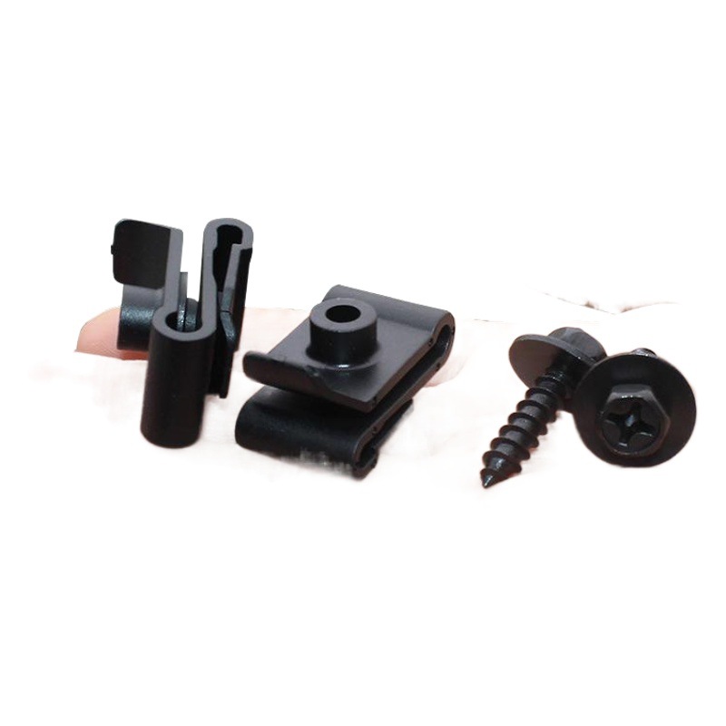 Adecuado para Toyota Highlander RAV4 Prius Yaris ala guardabarros forro parachoques hebilla clip de nylon