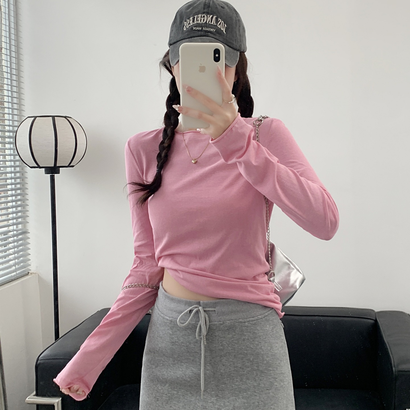 분홍색