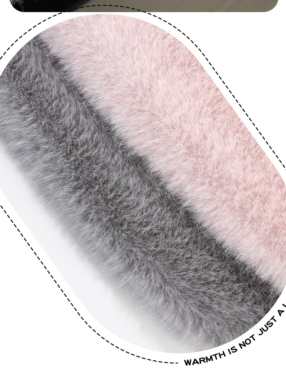 Car Seat Cushion Autumn and Winter Stuffed Warm Thickened Neutral Car Seat Cushion Three-Piece Set Winter Butt Cushion Cartoon