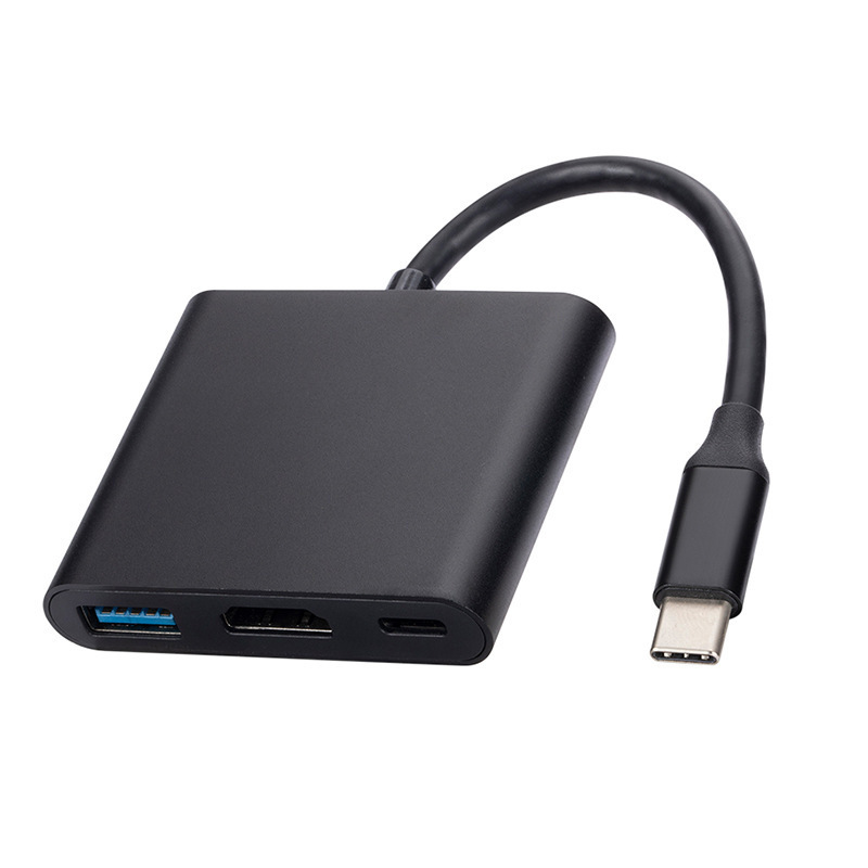 Typecから三合一4Khdmiハイビジョン拡張ドックhubハブswitchゲーム機コンピュータ変換器|undefined