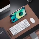 K303适用苹果华为笔记本电脑 三代充电蓝牙键盘 三系统无线键盘