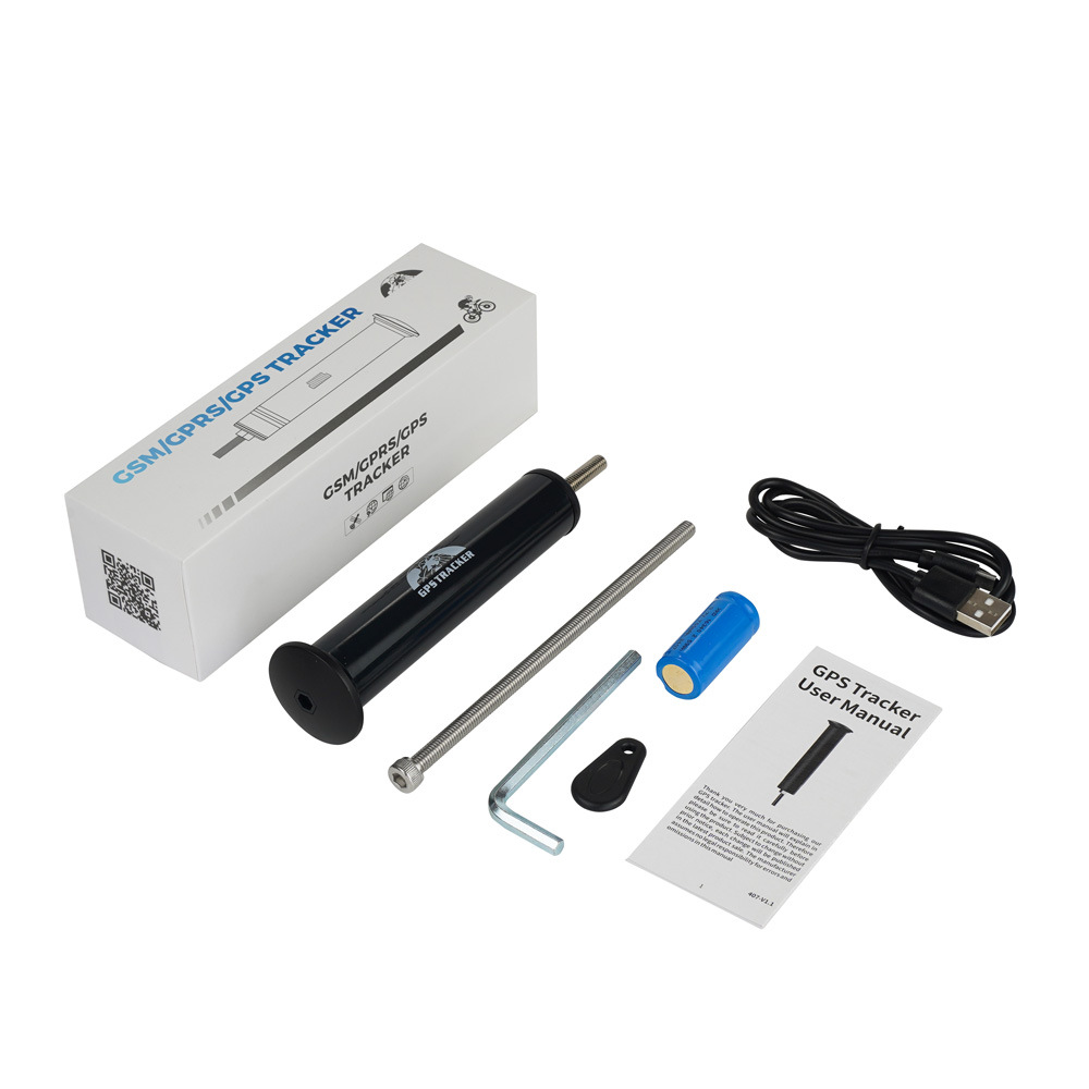 Mountain Bike GPS Locator Anti-Theft Device GPS407 Route Tracking and Trajectory Query Export Trade
