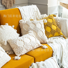 印度风手工刺绣抱枕民族风装饰客厅沙发靠垫套民宿酒店 跨界外贸