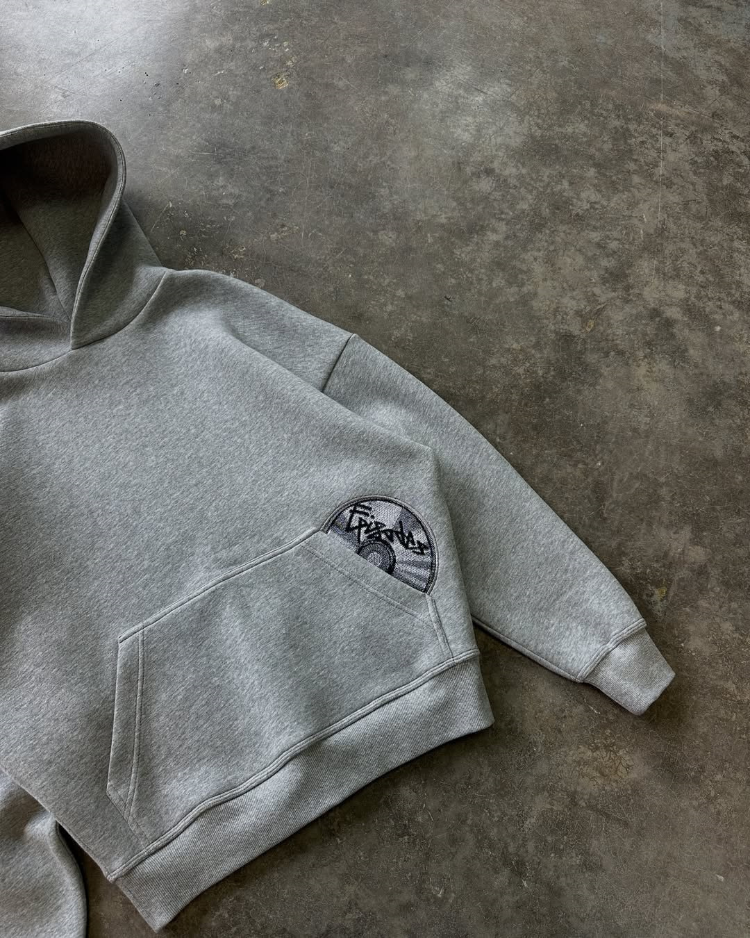 Buy A CD Print And Sweatpants Set, Long-sleeve Pullover Hoodie, Vintage Street Style Sweatshirt For Women, Spring_ecoleips.com