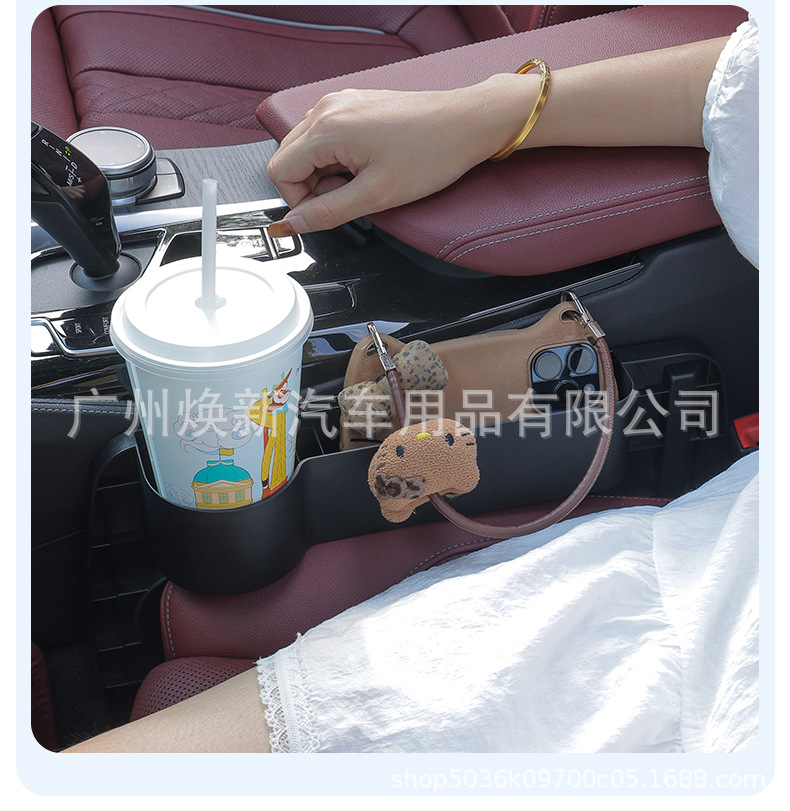 Car steering wheel table, dining table, car tray, laptop stand, tablet table, seat gap filler, storage box, dual-use