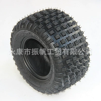 ATV accessories 16* 8-7inch go-kart vacuum tire 16x8-7 square off-road tire 3-hole iron wheel hub (Motorcycle wheel hub) - one-16x8-7-tire
