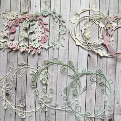 レース小さな装飾カット金型炭素鋼テンプレートscrapbooking DIY手帳カードアルバム