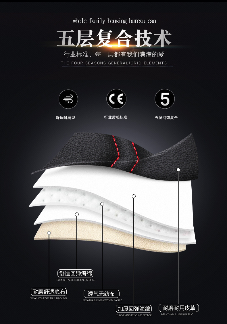 Cross-Border Foreign Trade Car Seat Cushions, All-Season Universal Full Leather Seat Covers, Winter Seat Covers, Universal for Five Seats, Wholesale
