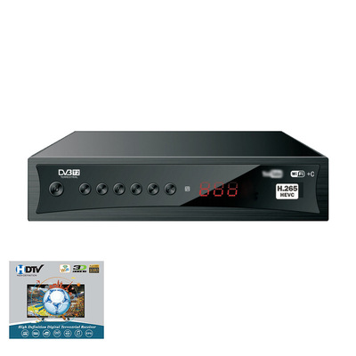 定制欧洲scart带网口高清电视盒 DVB-T2高清数字电视机顶盒|ms
