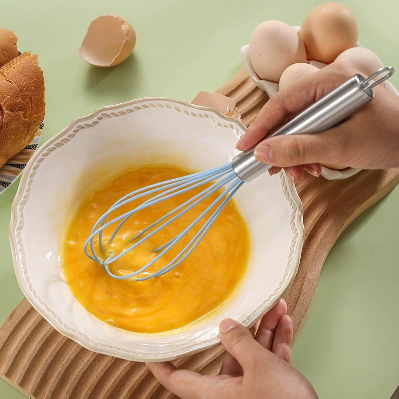 Manual stainless steel handle Silicone cake cream cream baking tool baking tool