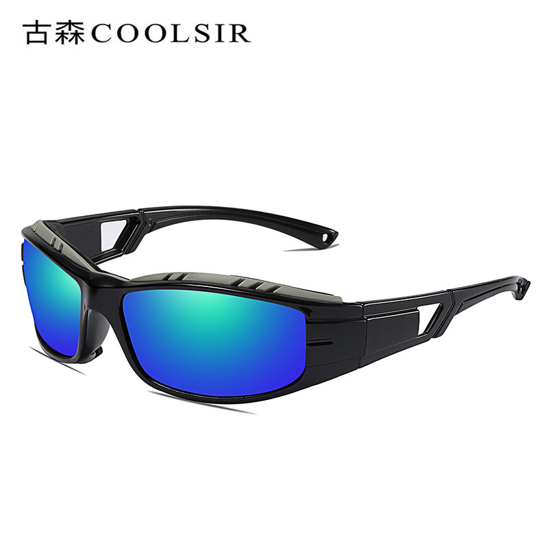 Cross-Border Polarized Sunglasses for Men, Sun Protection Sunglasses, Outdoor Sports Cycling, Dust-Proof Sunglasses