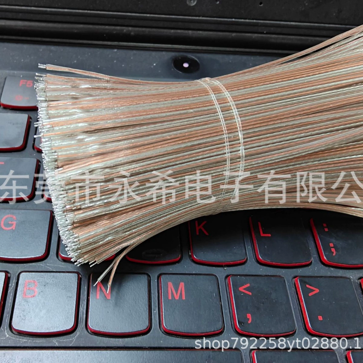 Мягкая прозрачная линия Золото-серебряная прозрачная двойная параллельная линия 1.0 двойная и прозрачная линия 75MM 180MM 125MM хрустальная линия