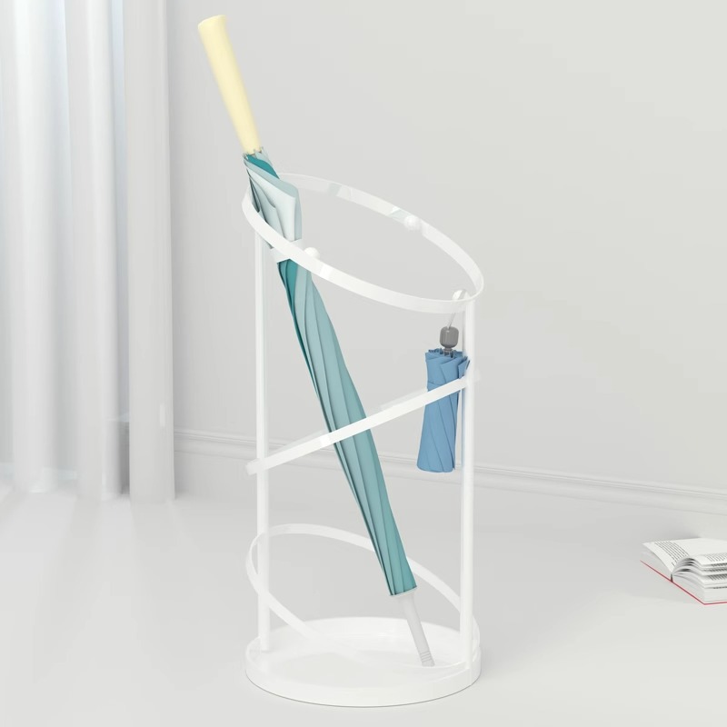 Estante de almacenamiento de paraguas Estante de paraguas para el vestíbulo del hotel en casa Estante de paraguas de gran capacidad en el aula de entrada comercial